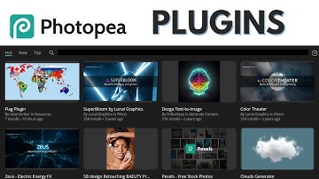 PHOTOPEA: How To Install PLUGINS