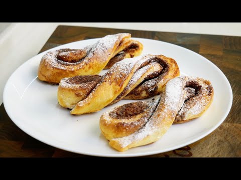Завиток с корицей - вкусная выпечка к чаю - рецепт