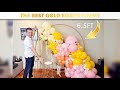 The Best Gold Round Frame | DIY Balloons