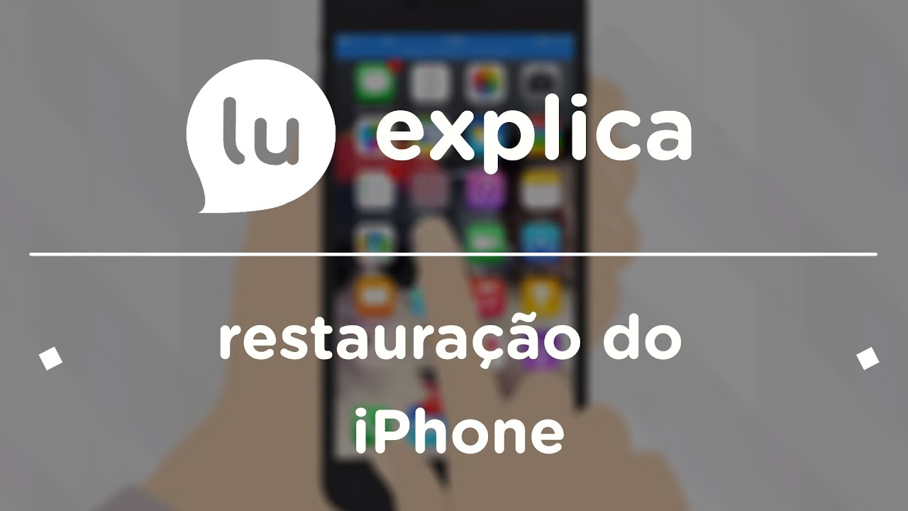 Como fazer backup e resetar o iphone youtube