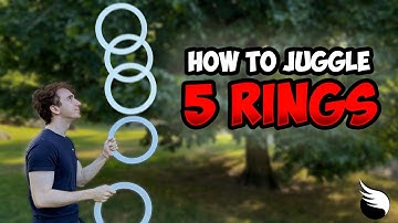 How to Juggle 5 RINGS