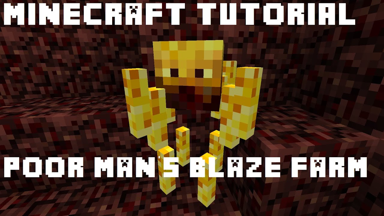 Minecraft Tutorial :: Sticky Piston-less Blaze XP Farm
