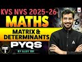 KVS NVS Maths Class | KVS NVS TGT PGT Maths Matrix & Determinants Previous Year Question By Ajay Sir