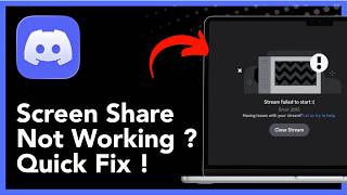 How To Fix Screen Share Audio Not Working On Discord - Full Guide