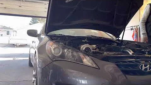 BIG TURBO GENESIS COUPE 2.0T HALTECH COLD START FT. PULSAR GTX3076R