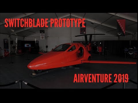 Switchblade Flying Sports Car Prototype at AirVenture 2019