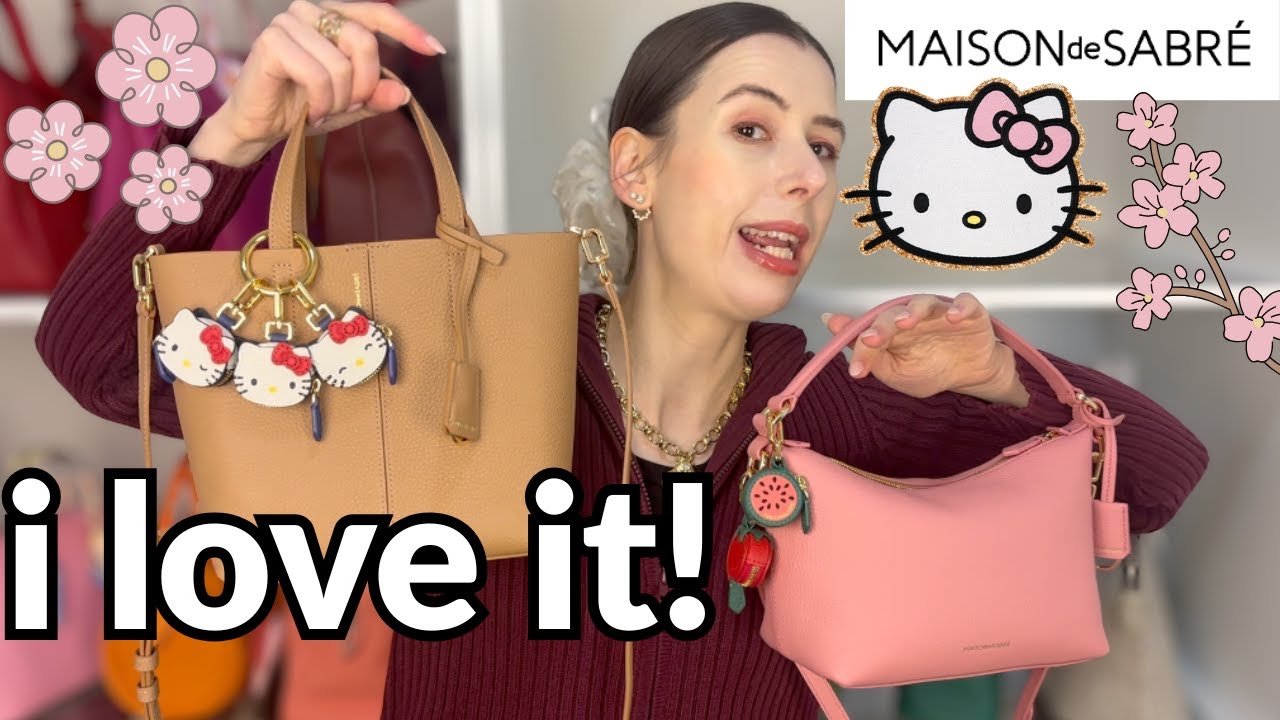 HUGE Maison de Sabre UNBOXING! 🌸 Hello Kitty Charms, Soft Hobo