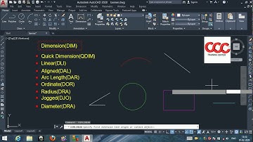 DIMENSION PART 1 in autocad 2020 hindi
