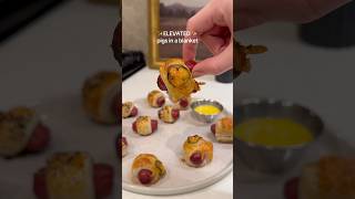 ELEVATED: pigs in a blanket 🐷🥐✨ #recipes #recipe #food #cookwithme #baking