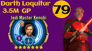 Loquitur Update #79: JMK R8!  3v3 Planning and Setup, Shooting for Kyber 4 Next GAC in SWGOH!
