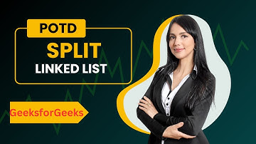 Split Linked List Alternatingly || POTD || GeeksforGeeks || 100% Accuracy || Python Solution