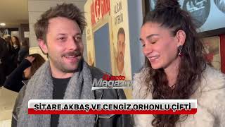 Sitare Akbaş Ve Cengiz Orhonlu Çifti, Muhabirlerin Sorularını Yanıtladı Samimi Açıklamalar..