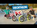 BMX DECATHLON ! Le plus cher VS le moins cher ! Ft @scoot 2 street