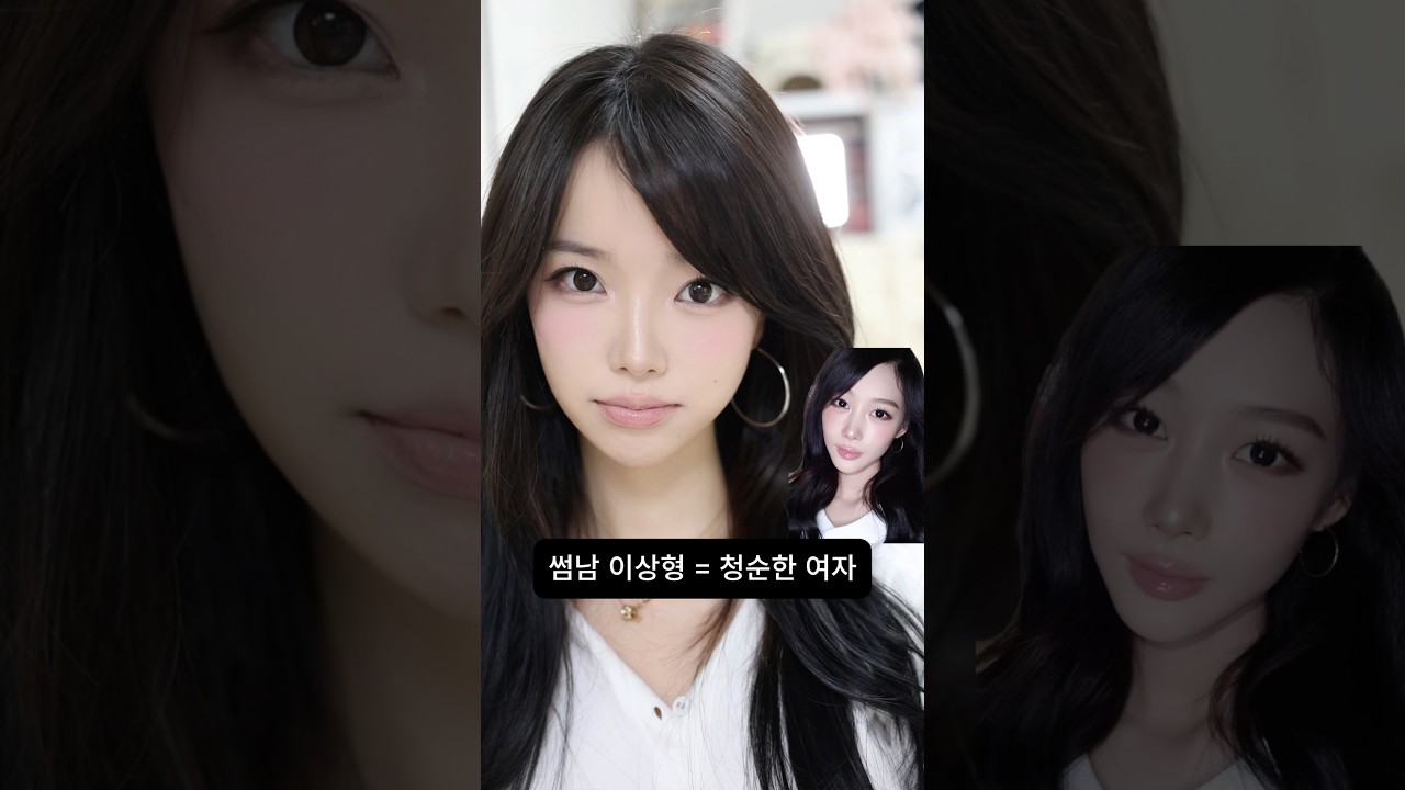 썸남 이상형이 청순한 어른여자라고 할 때 .. #메이크업