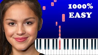 Olivia Rodrigo - All I Want (1000% Easy Piano Tutorial)