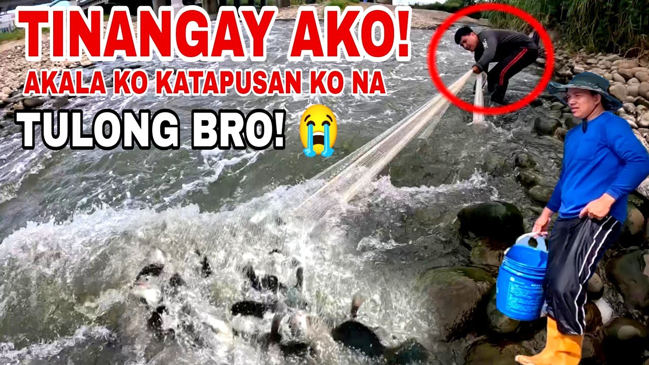 Kinabahan Kami! Inatake Kami Ng Malakas Na Agos At Napakaraming Isda!