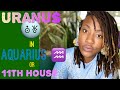 ⚡️Uranus in Aquarius ♒️ or 11th House 🏡 // Astrology // #Uranus #Astrology #Aquarius