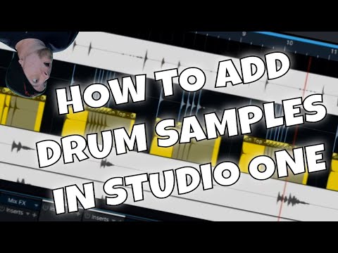 How to Manually Replace Drums in Studio One