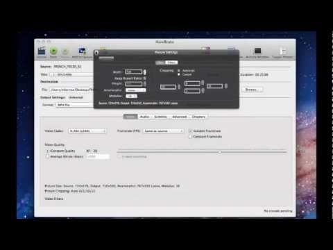 How to rip DVDs and convert video using Handbrake.mp4