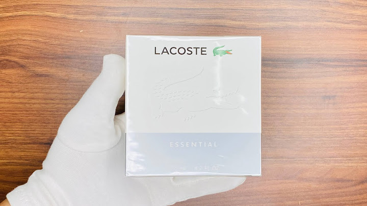 Đánh giá nước hoa lacoste essential năm 2024