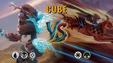 MTG Cube - Esper Control by DamienF16 VS Selesnya Midrange by rei-f5bb-on8