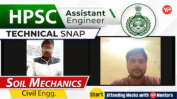 Soil Mechanics Mock Interview For HPSC(AE) | Civil Engineering | Start Interview Preparation