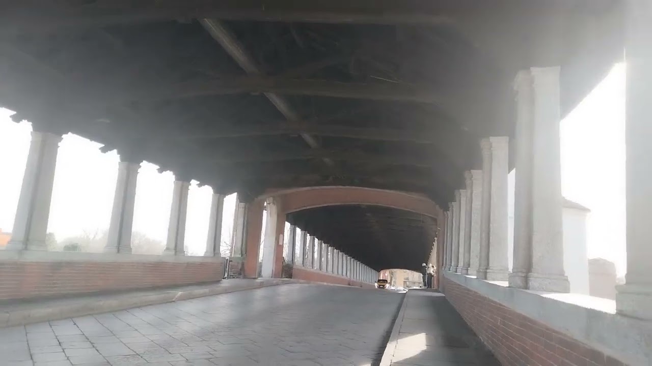 Pavia ponte coperto 