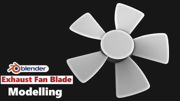 Short tutorial- How to make exhaust fan blade in blender || Blender 3.1 ||