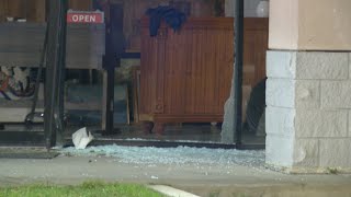 Out-Of-Control Suv Smashes Into Front Of Tattoo Shop, Takes Off