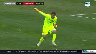 Michigan State Spartans vs Ohio State Buckeyes 2022.10.25 / NCAA Soccer Men`s