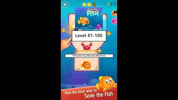 Save the Fish Level 81-100 | Pull the Pin | Mobile Games