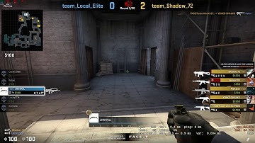 1v5 Ninja Defuse with 300iq smoke bait