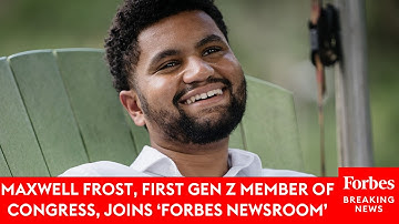 Forbes Interview: First Gen. Z Member Of Congress, Maxwell Frost—Will He Join The Squad?