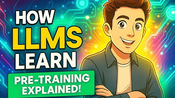 How LLMs Learn: The Pre-Training Phase Explained in 3 Minutes