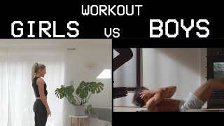 BOYS VS GIRLS: WORKOUT