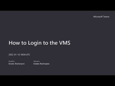 How to Login to the Volunteer Management System