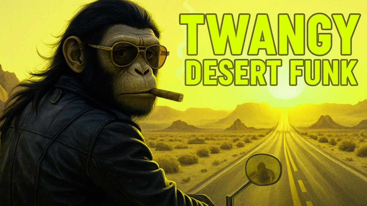 🌵 Twangy Desert Funk – 1 Hour of Cinematic Chill Guitar for Night Drives & Focus