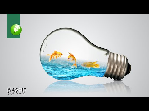 Photo Manipulation tutorial in coreldraw | Glow Effect in coreldraw | kashif graphic tutorial