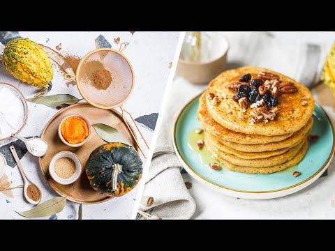 Vidéo: Crêpes à La Citrouille Et à La Cannelle