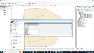 تحويل الاحداثيات من مترية الى درجات عشرية بواسطة arc gis