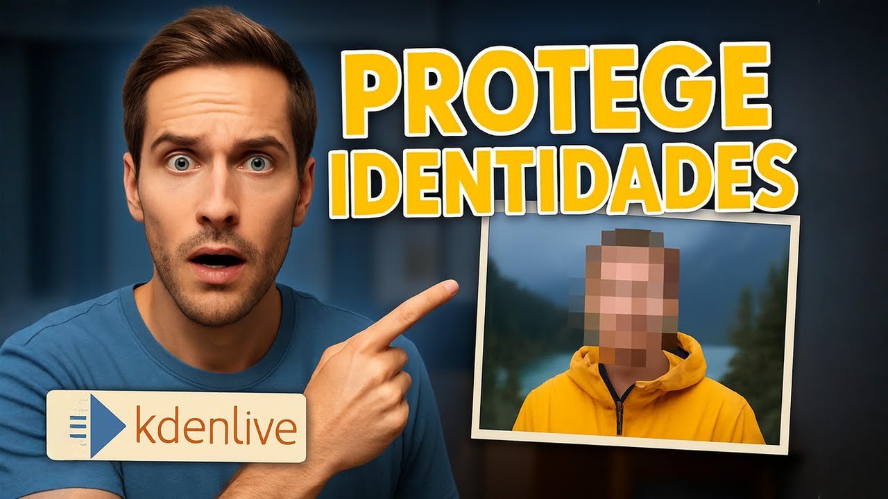 ¡Mira cómo lo hago! Enmascara rostros y matrículas en Kdenlive tutorial, ¡simple y rápido!