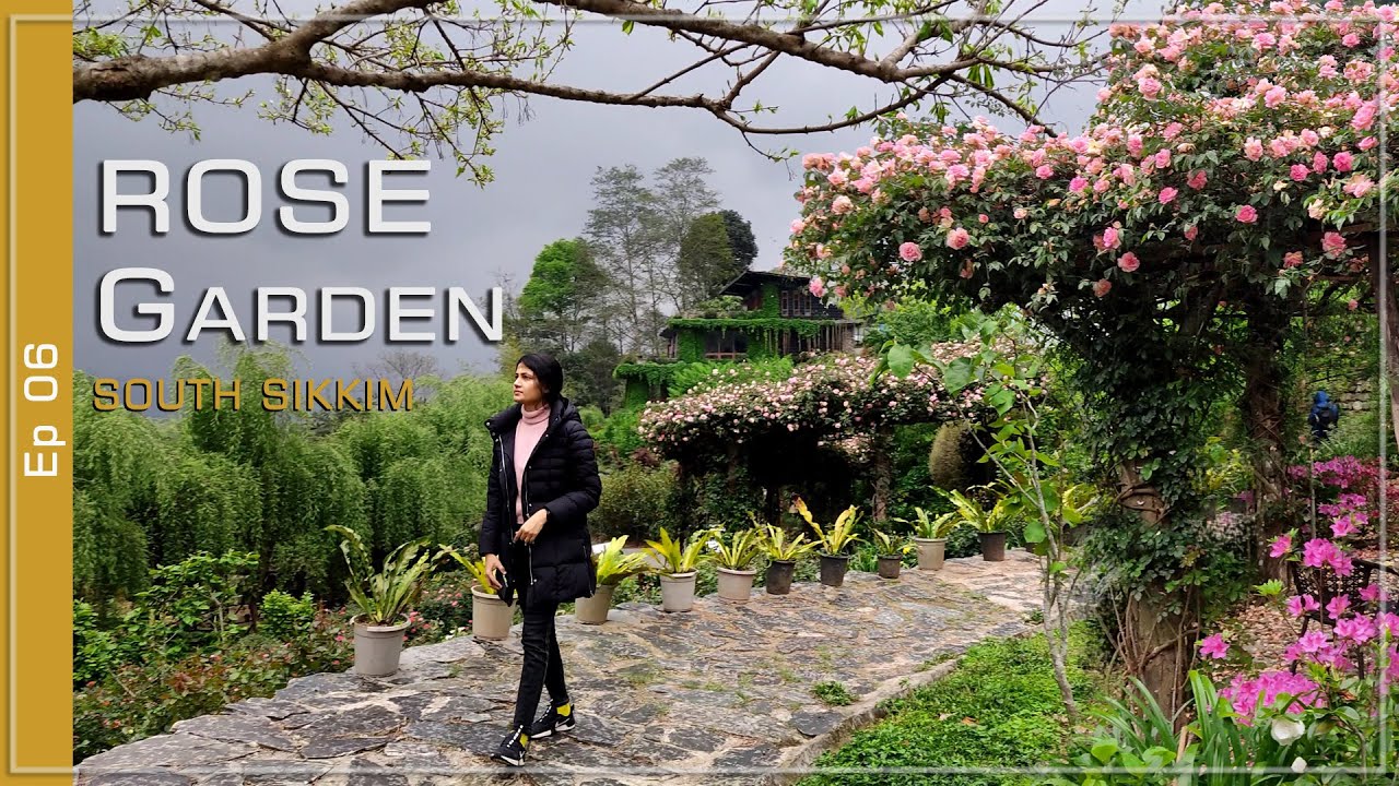 The most beautiful Garden in Sikkim Rose Garden Solophok, Namchi