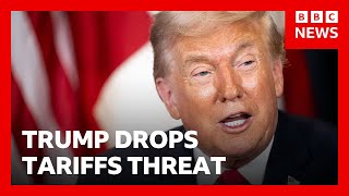 Download Lagu Donald Trump drops threat of tariffs over Greenland after Nato talks in Davos | BBC News MP3