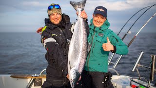 Lašišų žvejyba Baltijos jūroje 2024 | Trolling for Baltic SALMON in Hel, Poland