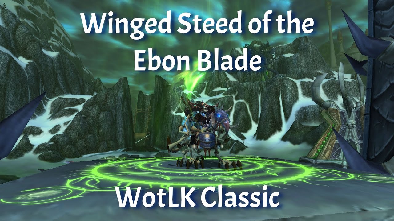 wow how to get a death knight flying mount 