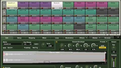 4) Native Instruments Battery 3 -  Cell Matrix Tutorial