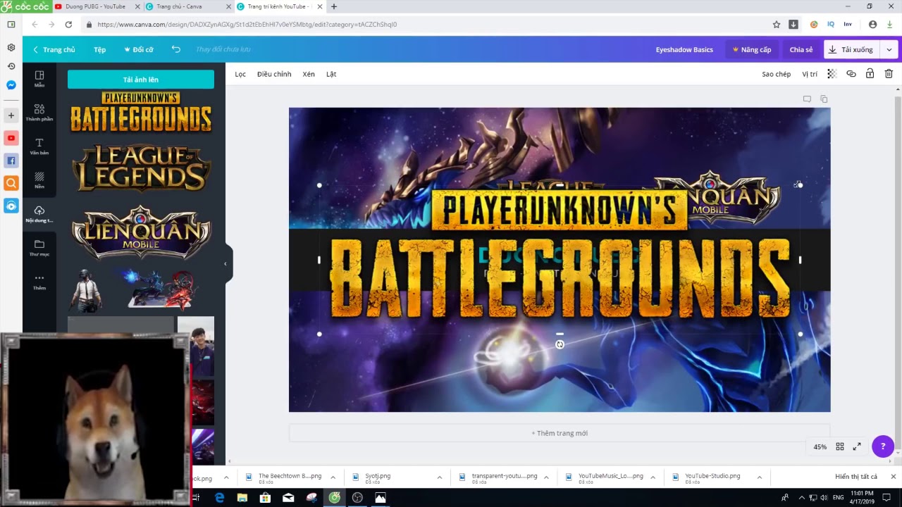 30s Làm Xong Ảnh Bìa Youtube Online Website