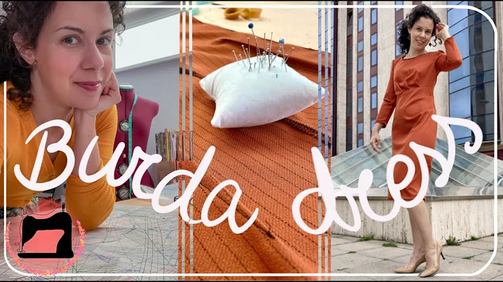 Sew with me Burda dress February pattern 101.