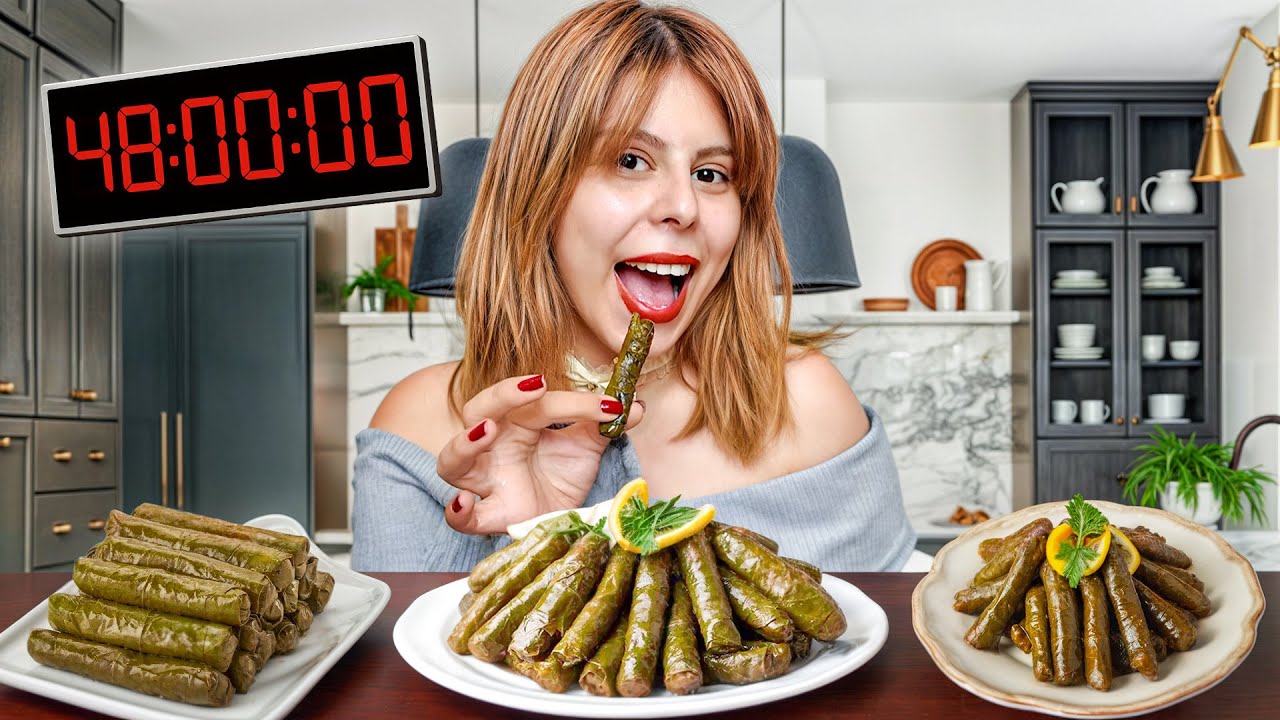 48 SAAT SADECE SARMA YEDİM | HASTANELİK OLDUM🥲