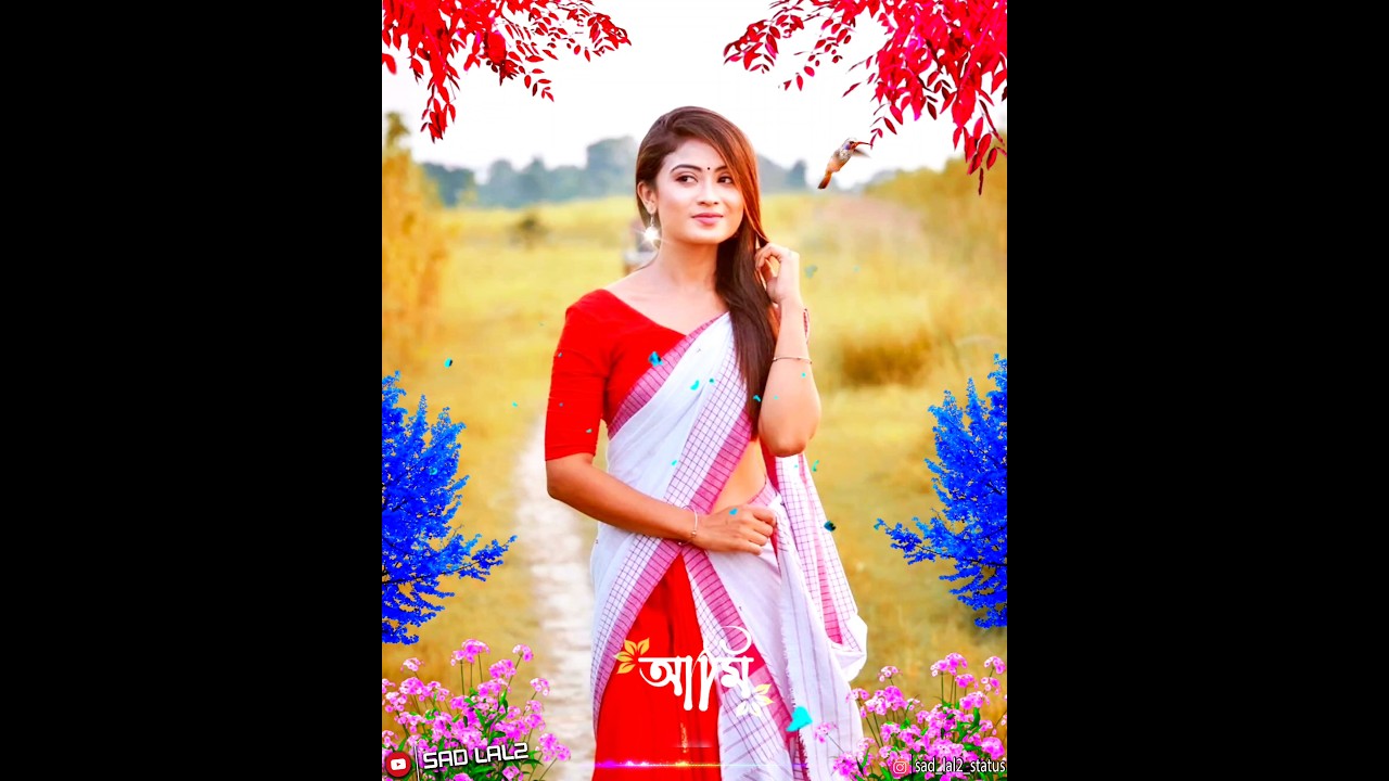 Ami Duniya Bhule Gyachi Aaj  Bengali Version  Bangla status  WhatsApp status  Sad song status